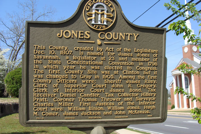Jones County Georgia Historical Society 3242