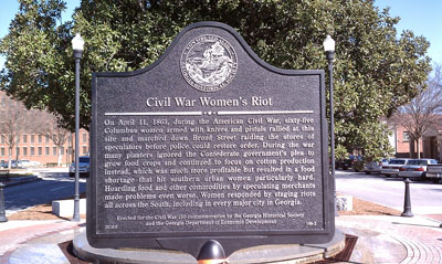 Civil War Women's Riot