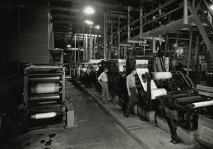 Dr. Herty’s Experimental Paper Lab, 1932. From the Foltz Photography Studio Photographs, MS1360. 