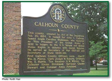 Calhoun County Georgia Historical Society