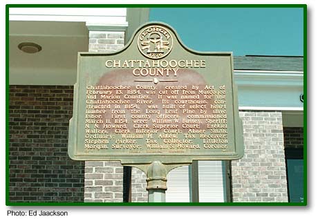 Chattahoochee County - Georgia Historical Society