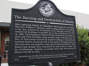 The Burning and Destruction of Atlanta