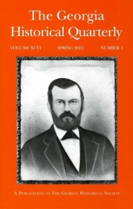 The Georgia Historical Quarterly - Spring 2012