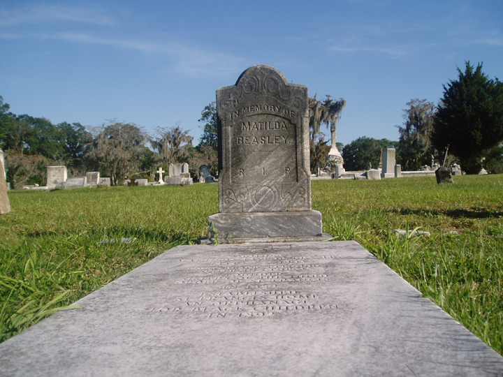 Mother Mathilda Beasley's Grave