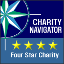 GHS's four star award from Charity Navigator for being a responsible cultural and educational charity