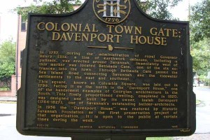 Colonial Town Gate; Davenport House