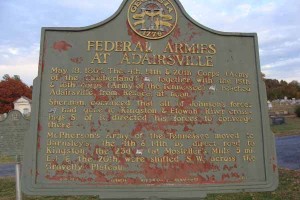 Federal Armies at Adairsville