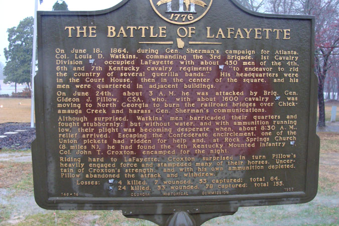 The Battle of Lafayette