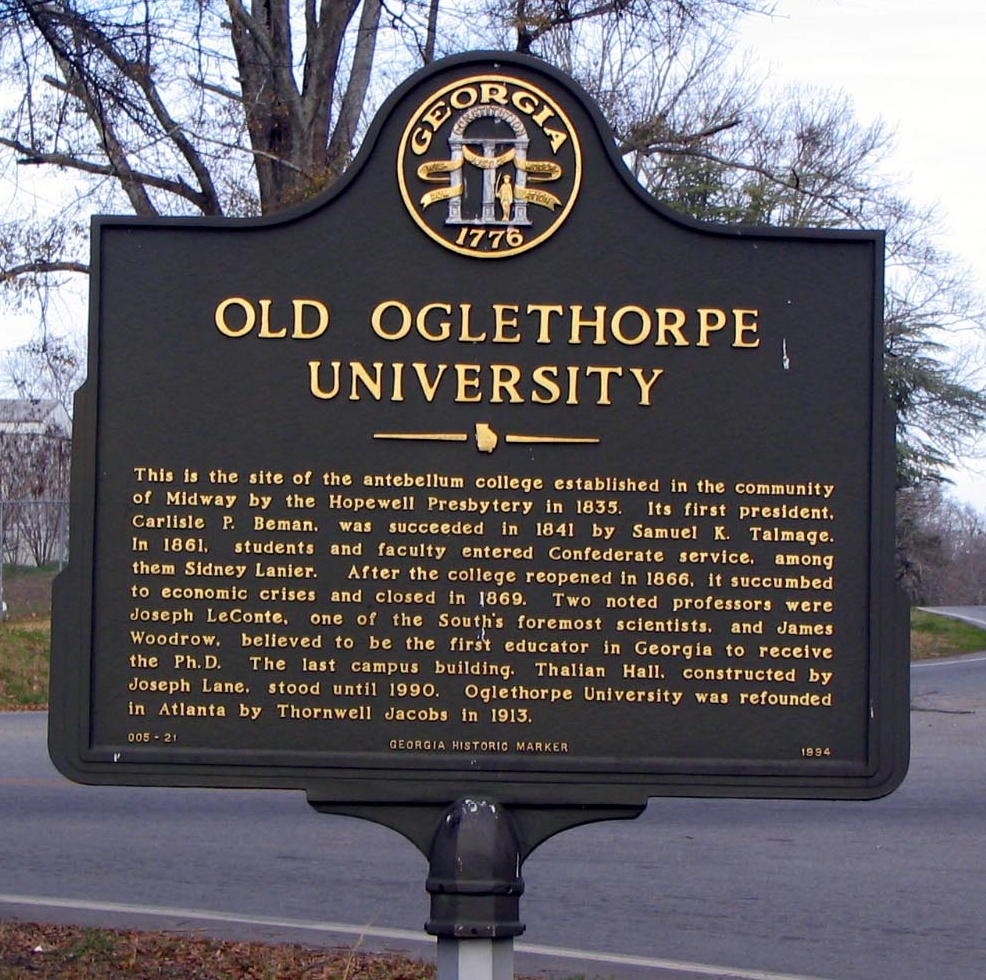 Old Oglethorpe University Historical Society