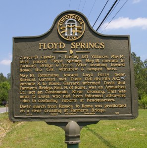 Floyd Springs Marker