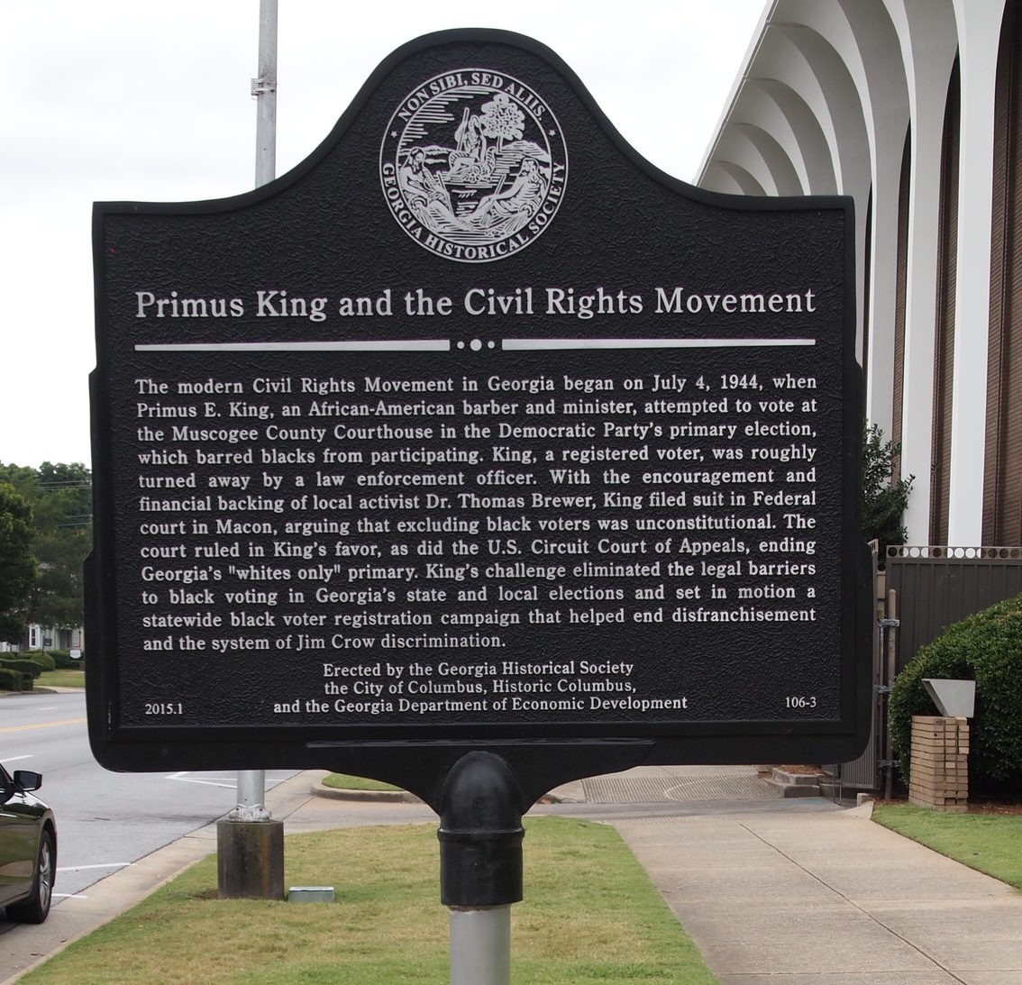 Primus King And The Civil Rights Movement Georgia Historical Society