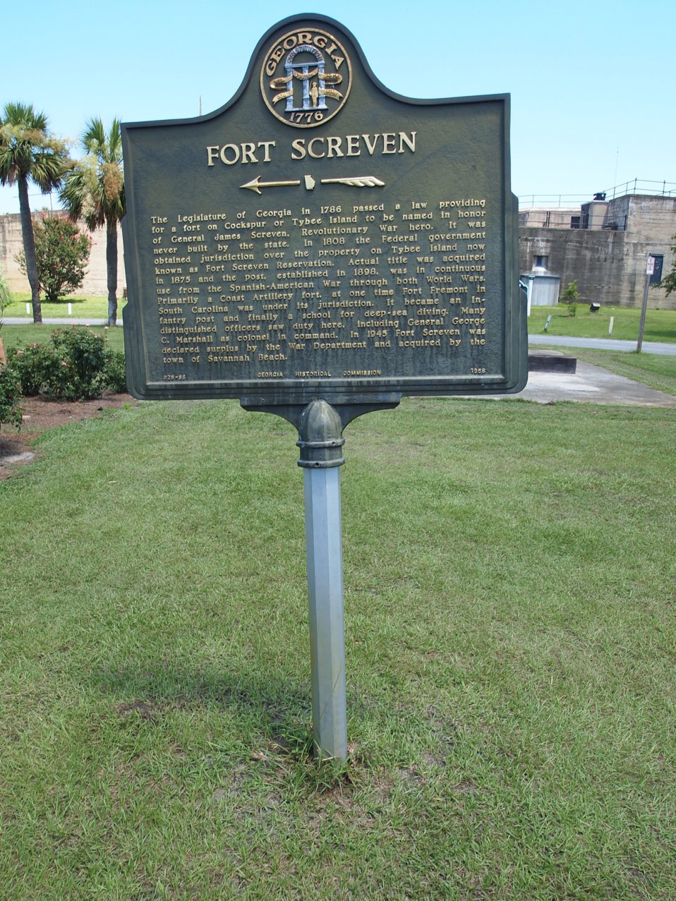 Fort Screven Georgia Historical Society 9196