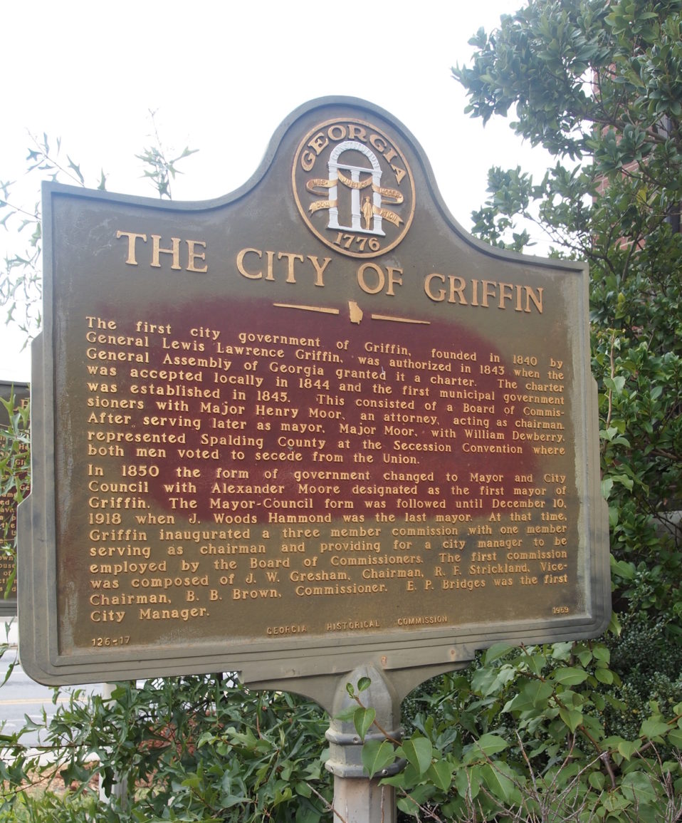 The City of Griffin - Georgia Historical Society