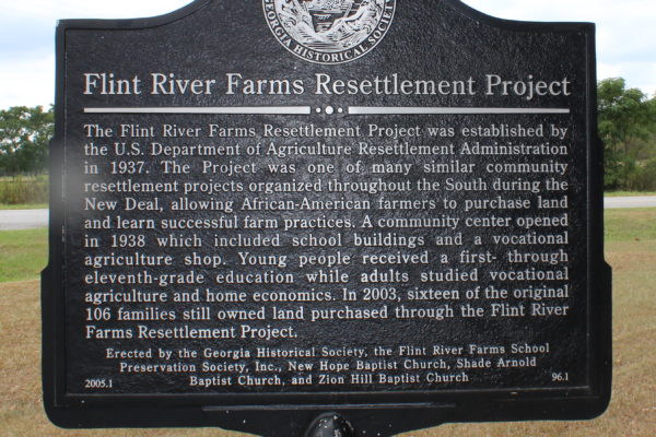 Flint River Farms Resettlement Project