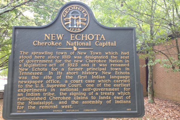 New Echota Cherokee National Capital