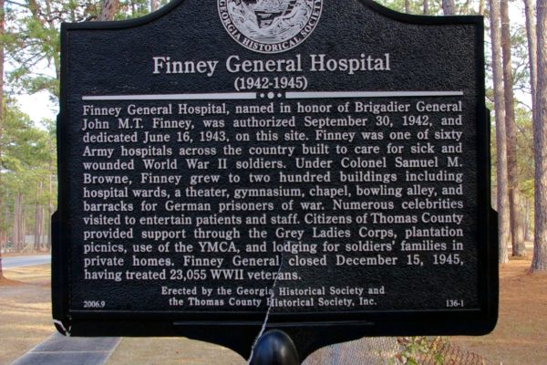 Finney General Hospital Marker