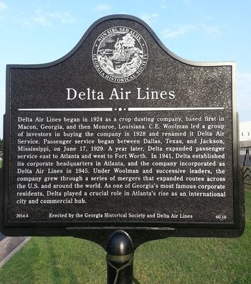 Delta Air Lines Historical Marker