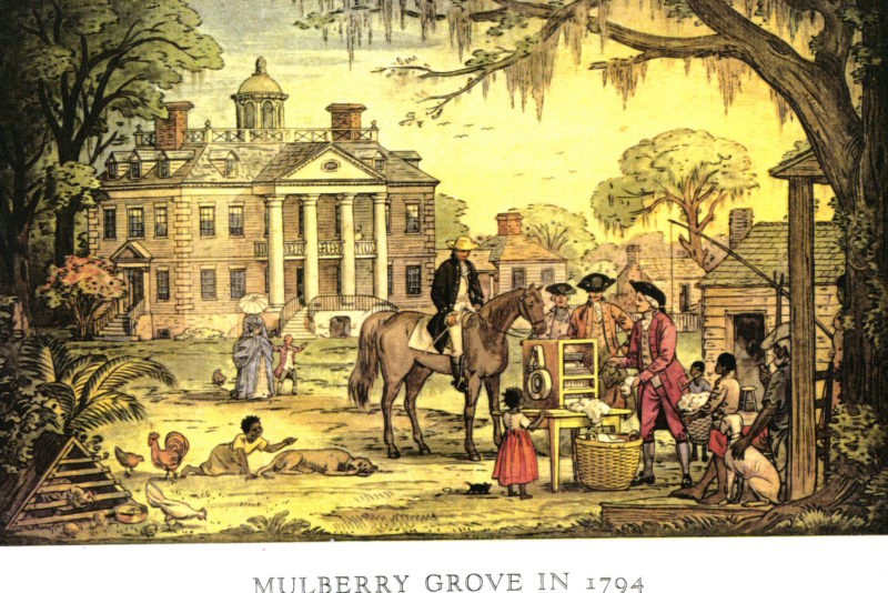 Marker Monday Mulberry Grove Plantation Historical Society