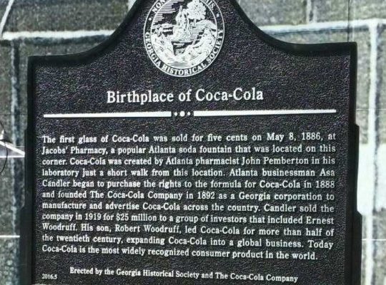 Birthplace of Coca-Cola cropped