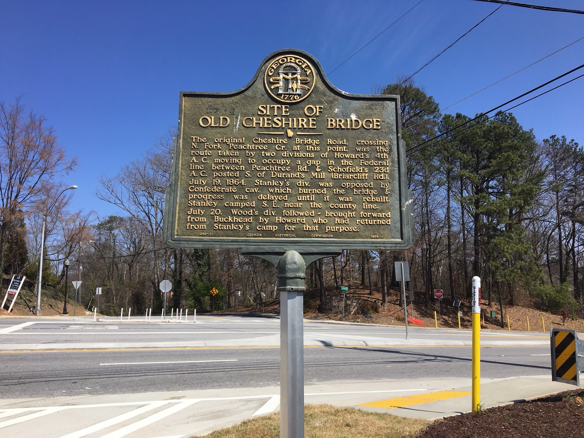 Site of Old Cheshire Bridge Historical Society