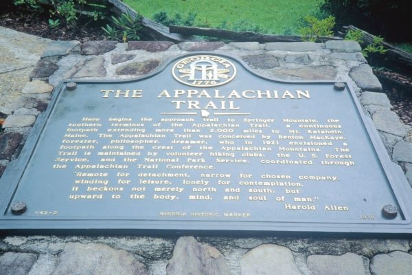The Appalachian Trail Marker
