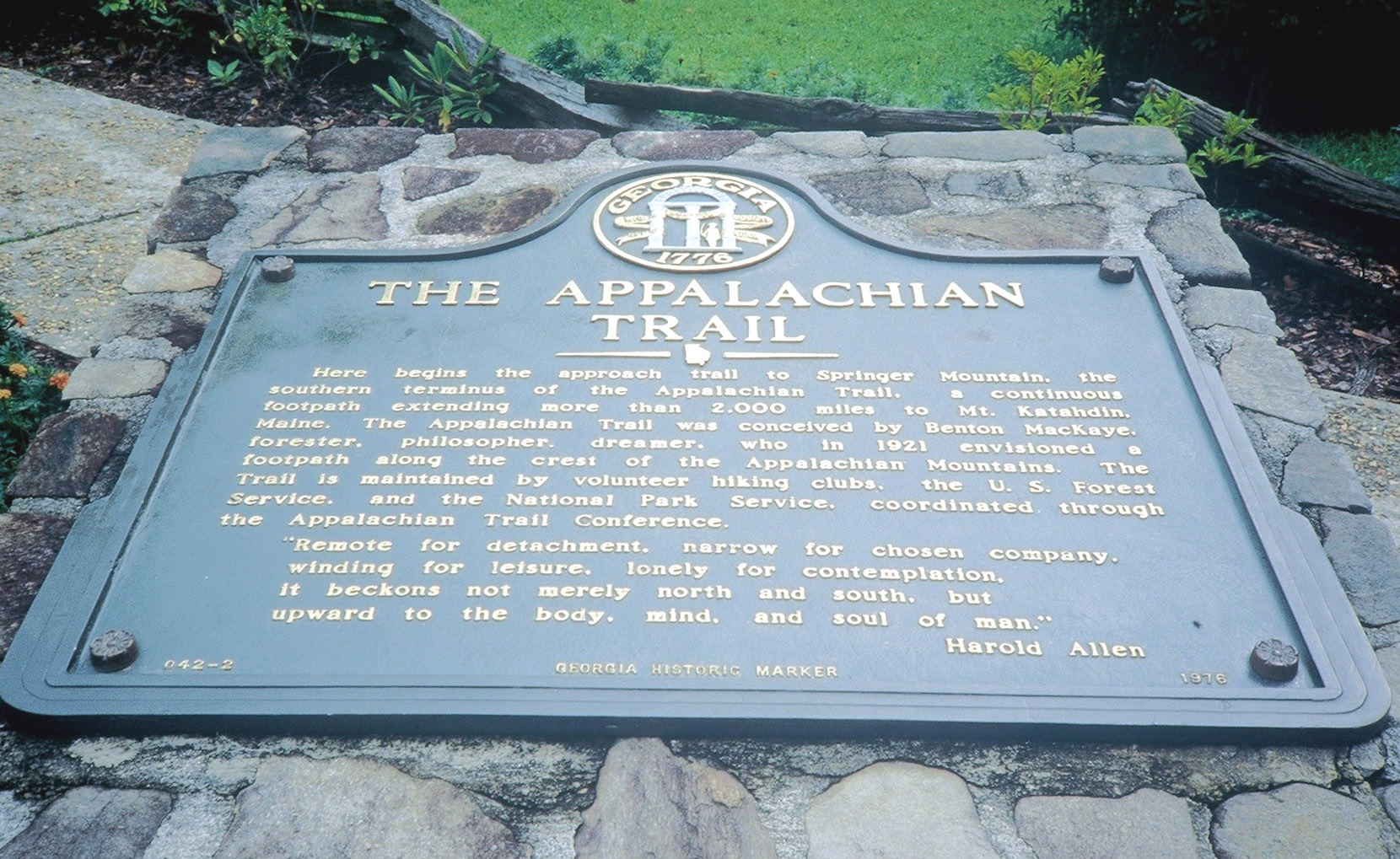 Marker Monday The Appalachian Trail Historical Society