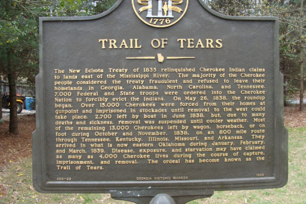 Trail of Tears - Georgia Historical Society