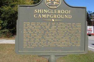 Shingleroof Campground - Georgia Historical Society