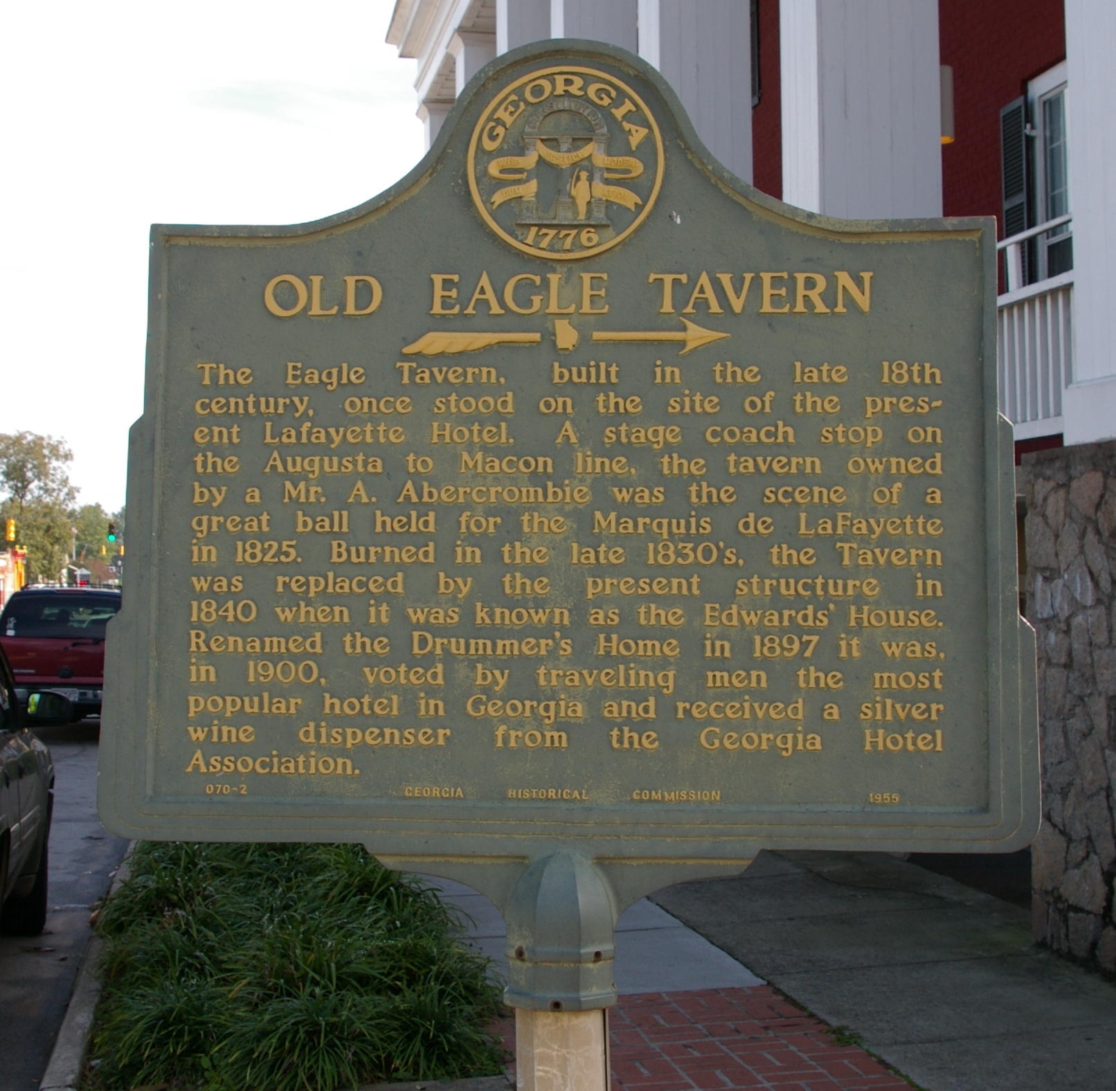 Marker Monday Old Eagle Tavern Historical Society
