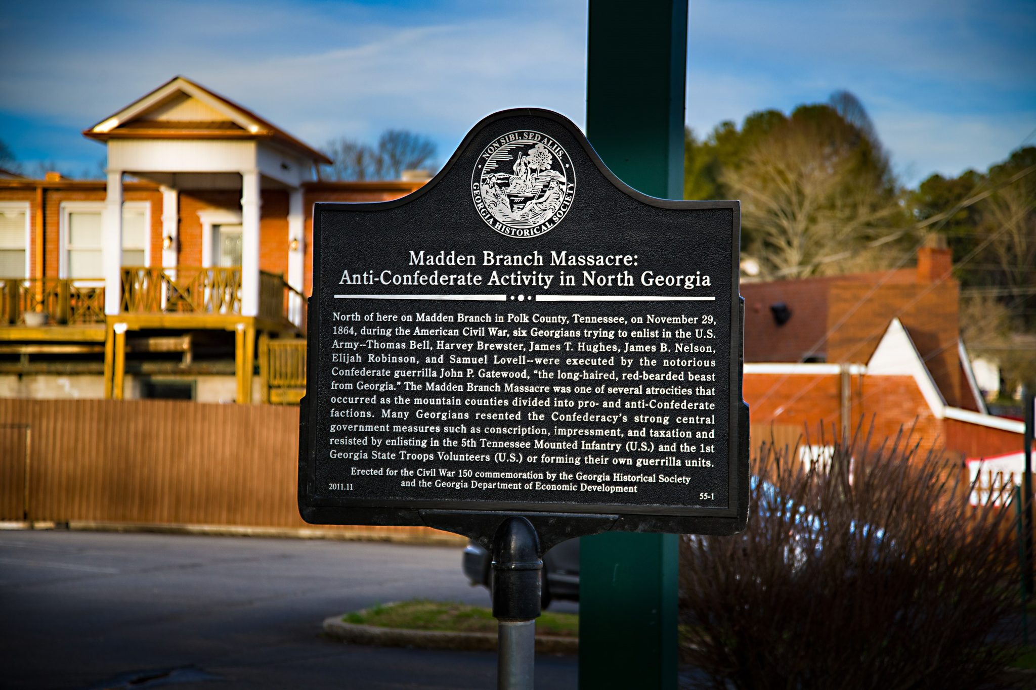 The Madden Branch Massacre: Anti-Confederate activity in North Georgia