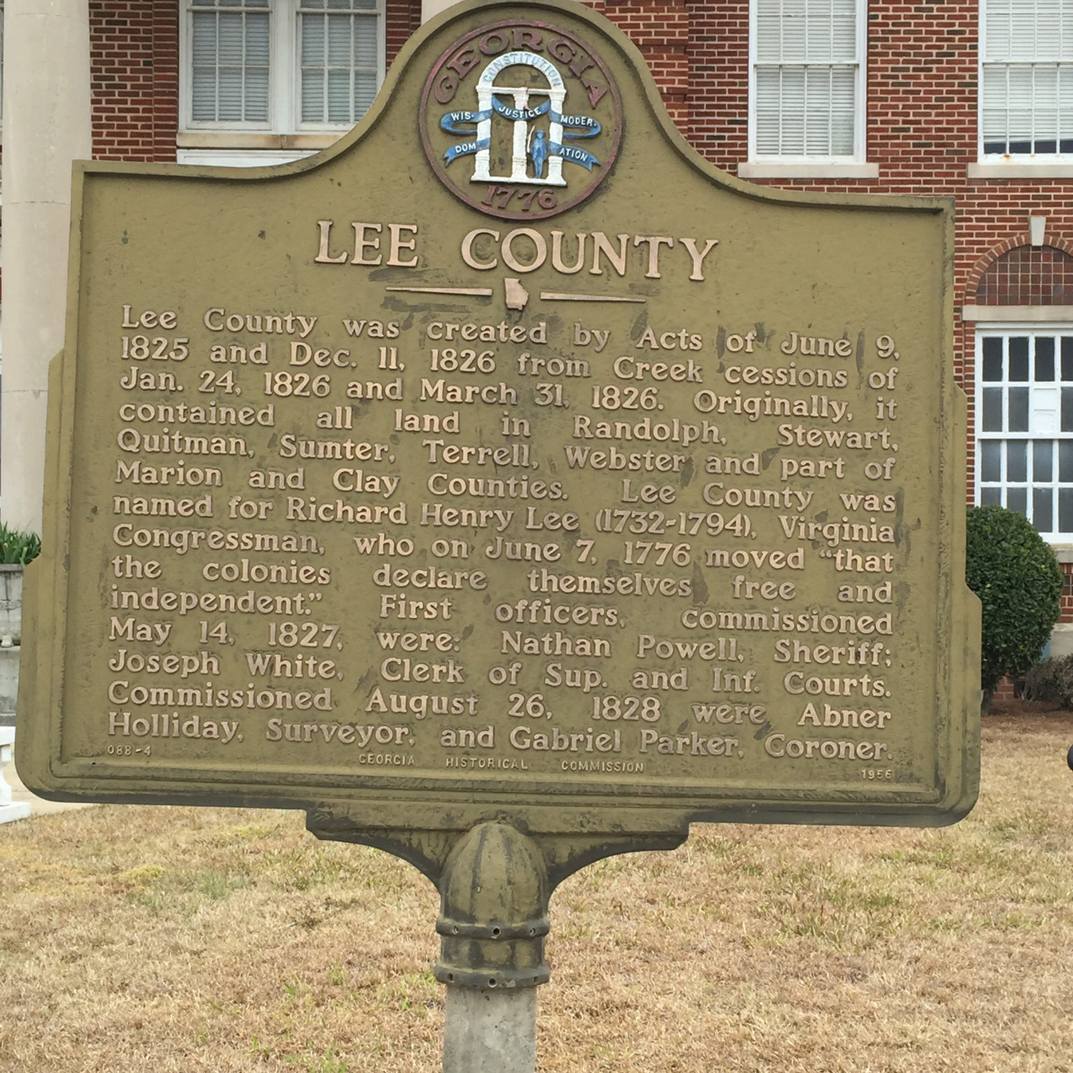 Lee County Georgia Historical Society 7668