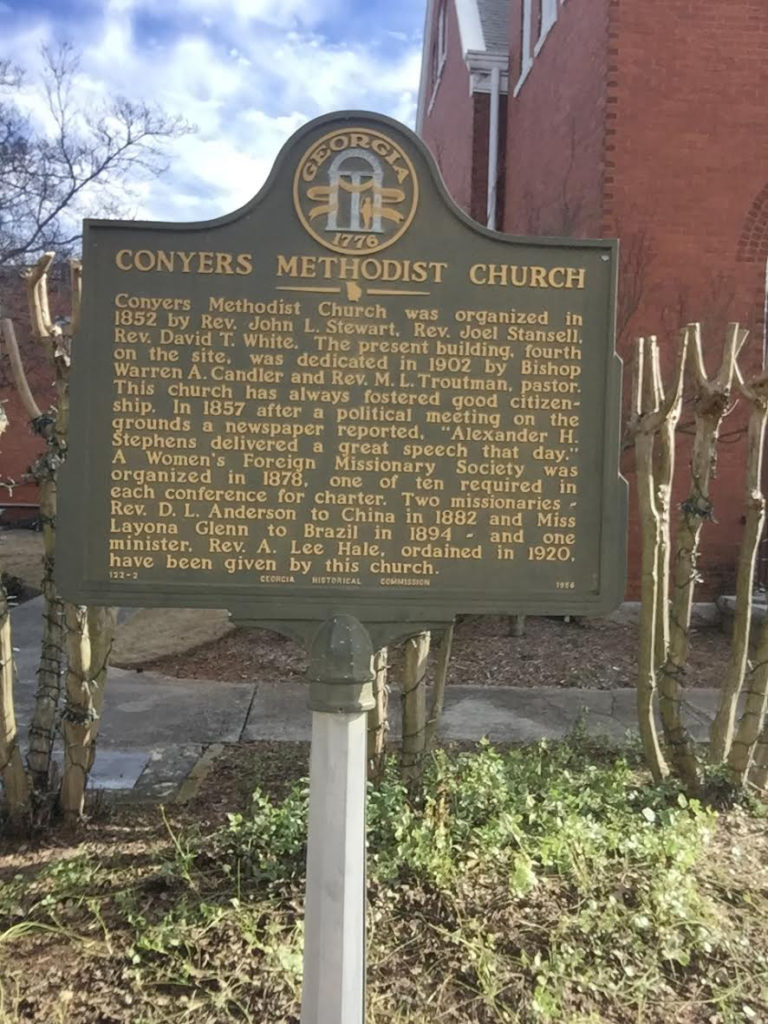 Conyers Methodist Church Historical Society