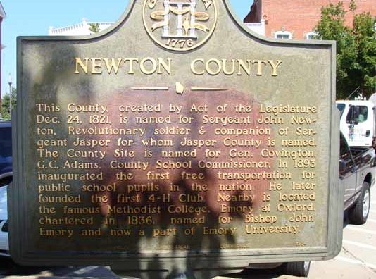 Newton County – Georgia Historical Society