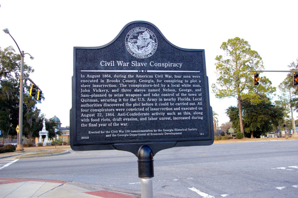 Civil War Slave Conspiracy Historical Society