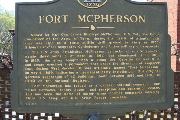 Fort McPherson - Georgia Historical Society