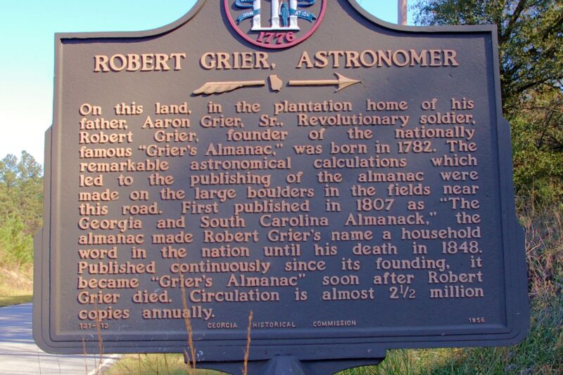 Grier's Almanac Historical Society