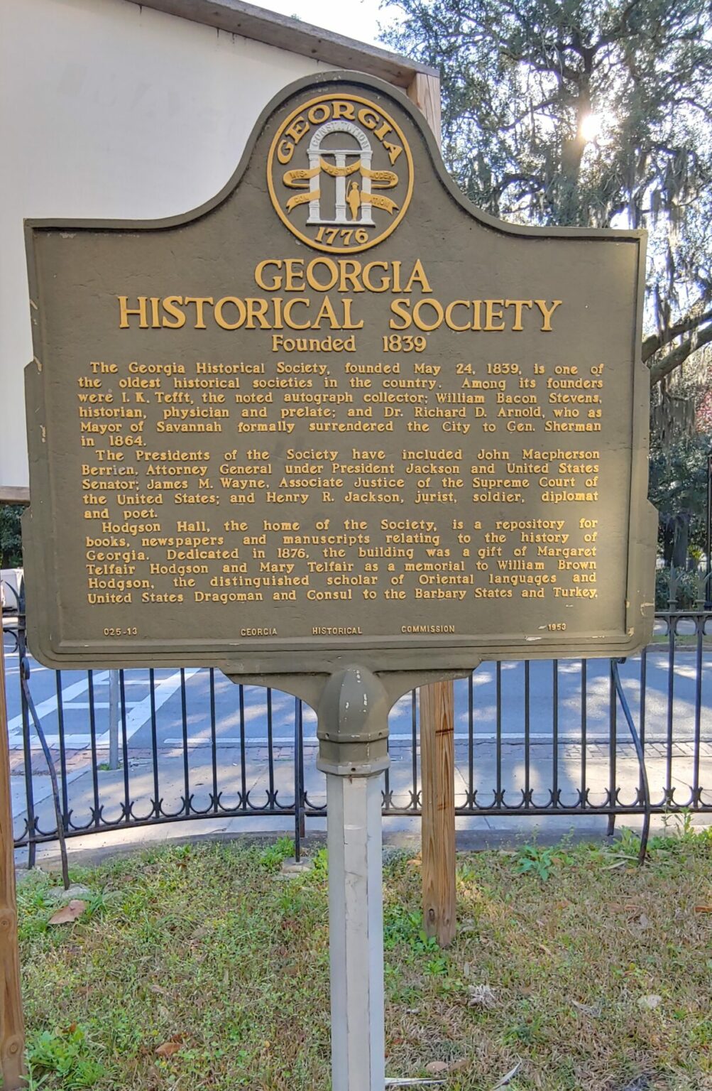 Historical Society Founded 1839 Historical Society