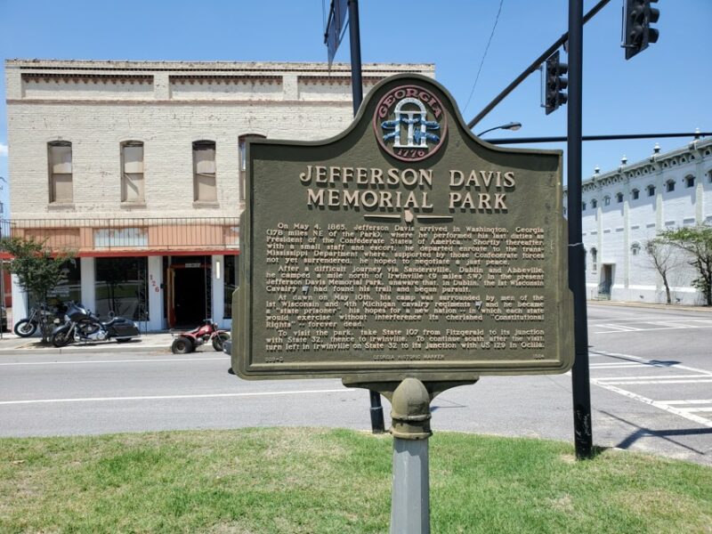 Jefferson Davis Memorial Park, Ben Hill County - Georgia Historical Society