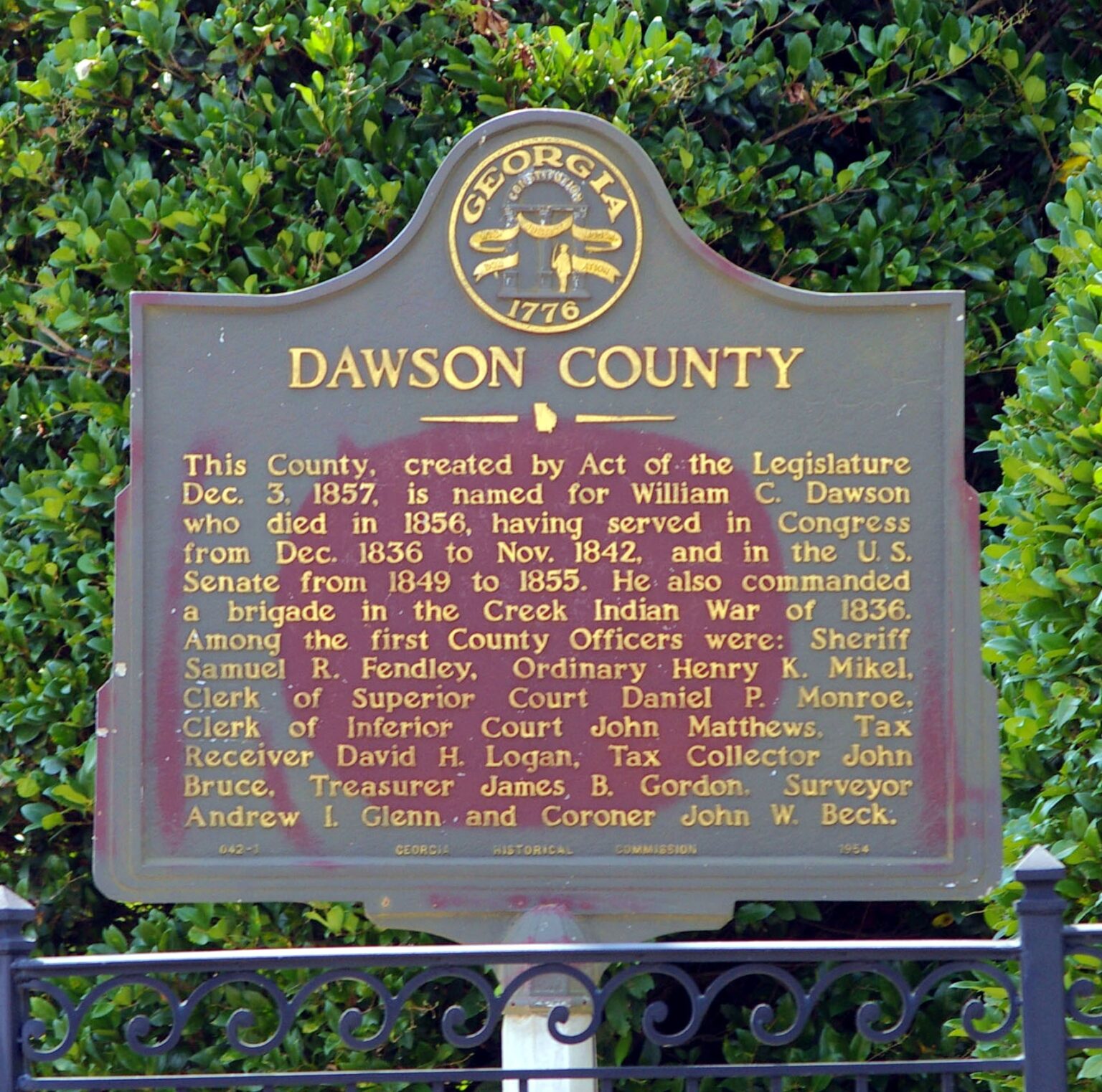 Dawson County - Georgia Historical Society