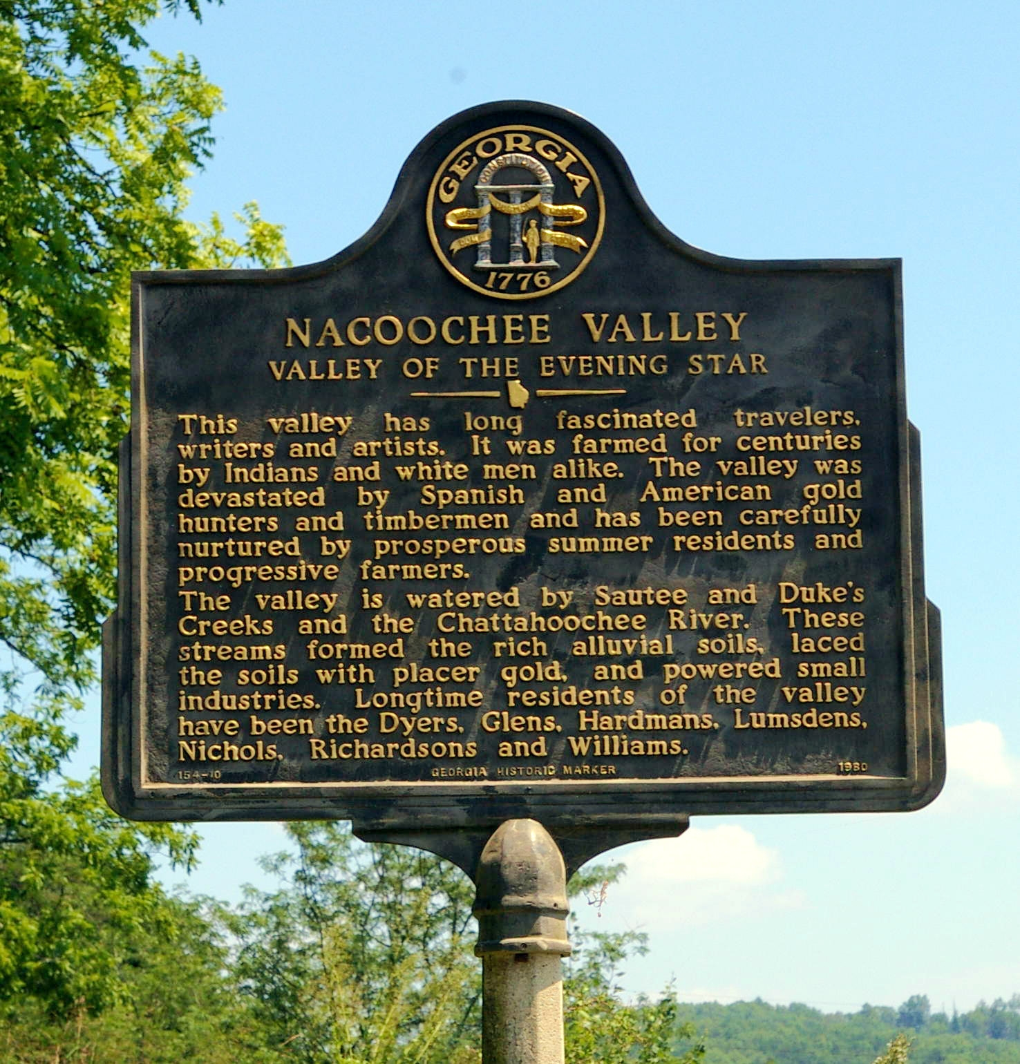 Nacoochee Valley Valley of the Evening Star Historical Society