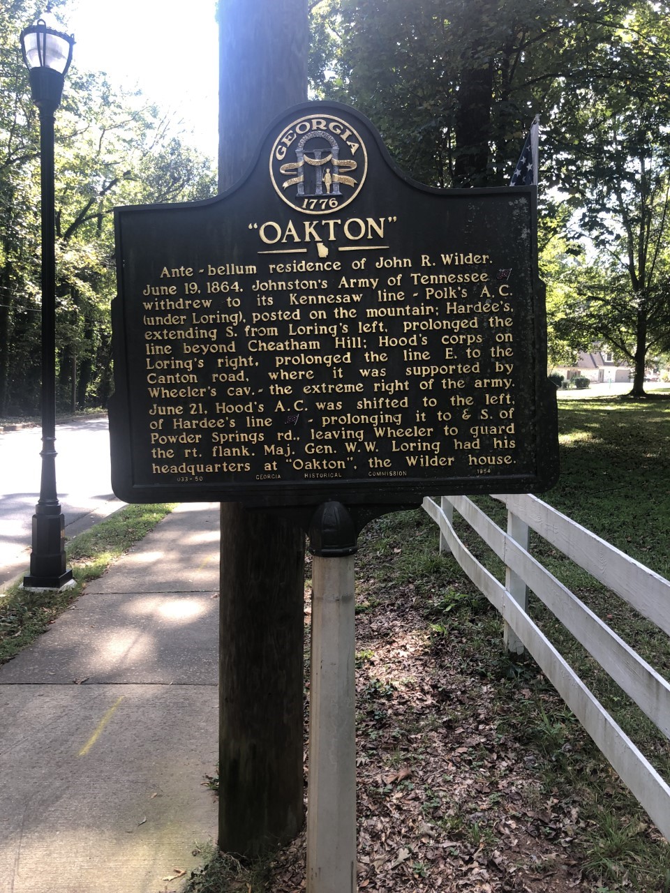 “Oakton” Historical Society