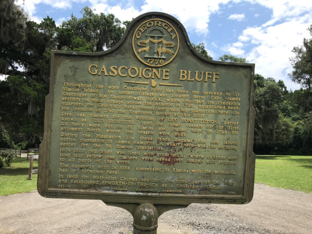 Gascoigne Bluff Georgia Historical Society   Gascoigne Bluff2 1024x768 