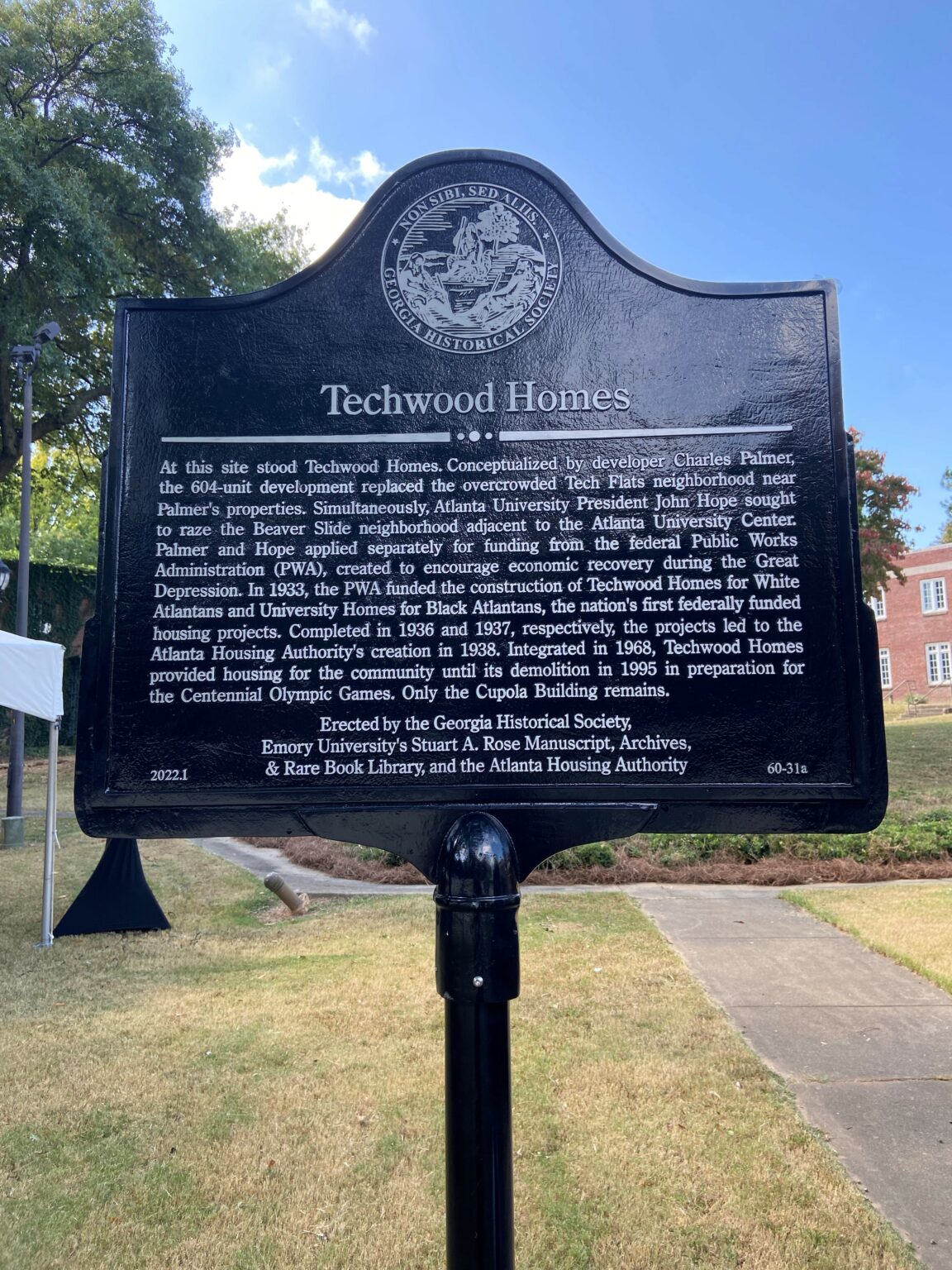 Techwood Homes - Georgia Historical Society