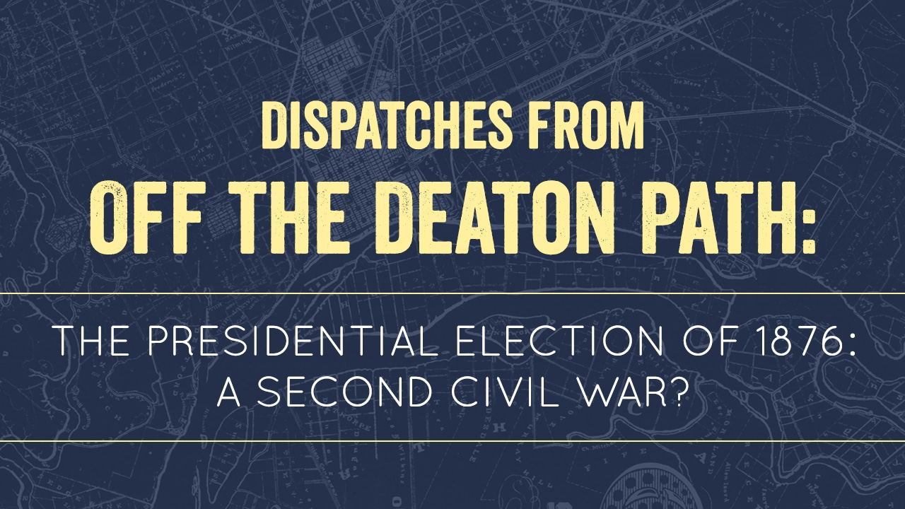 The Presidential Election of 1876 A Second Civil War?
